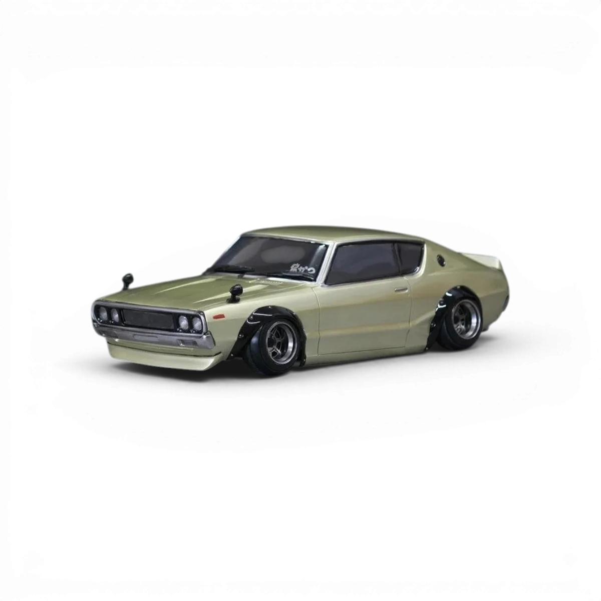 Voiture télécommandée Nissan Skyline 2000GT-R KPGC110 custom Pandora RC, modèle carrosserie pour drift et collection.