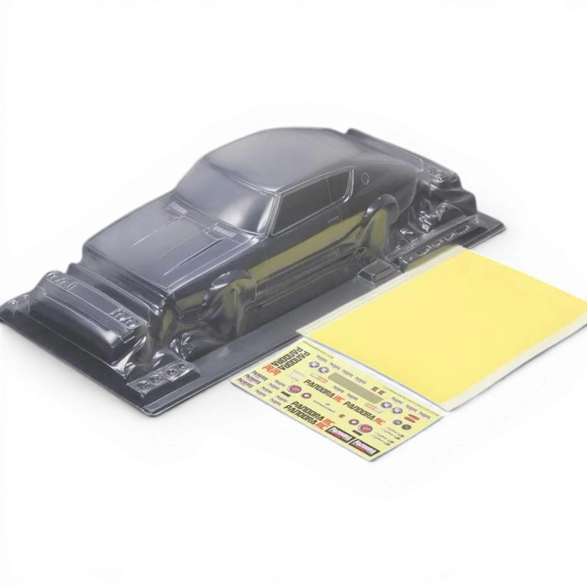 Carrosserie custom Pandora RC Nissan Skyline 2000GT-R KPGC110 pour modèle réduit, avec détails de drift et finition réaliste