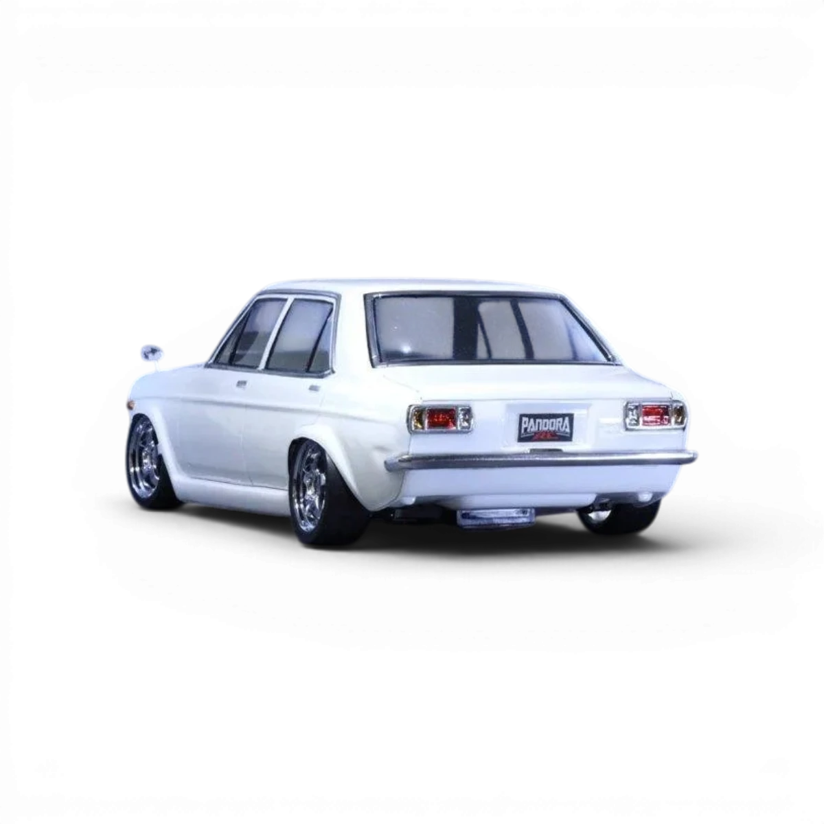 Carrosserie Pandora RC pour Nissan Sunny B110, pièce de rechange ou modification pour modèle réduit.