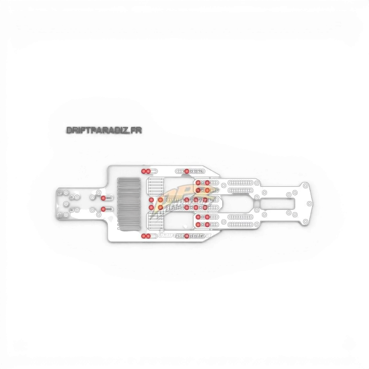Noir - Platine inférieure Conversion Shark - Rhinomax - DriftParadiZ