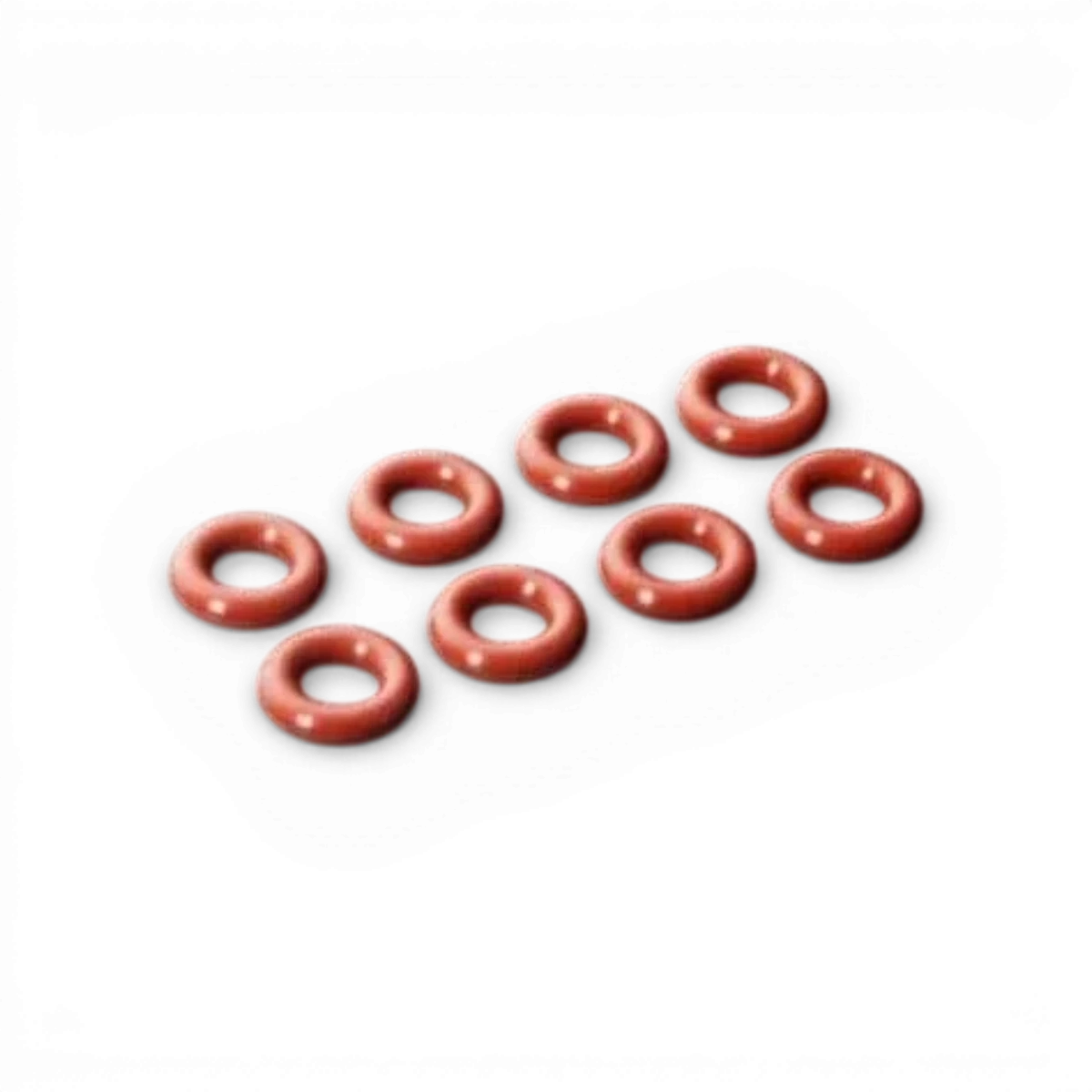 8 pièces d'oring rouge P4 de Max Speed Technology, pièces détachées pour équipements mécaniques.