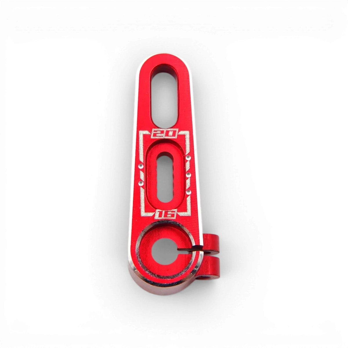 Palonnier 25T en aluminium réglable pour servo, compatible avec modèles RC, de la marque Yeah Racing.