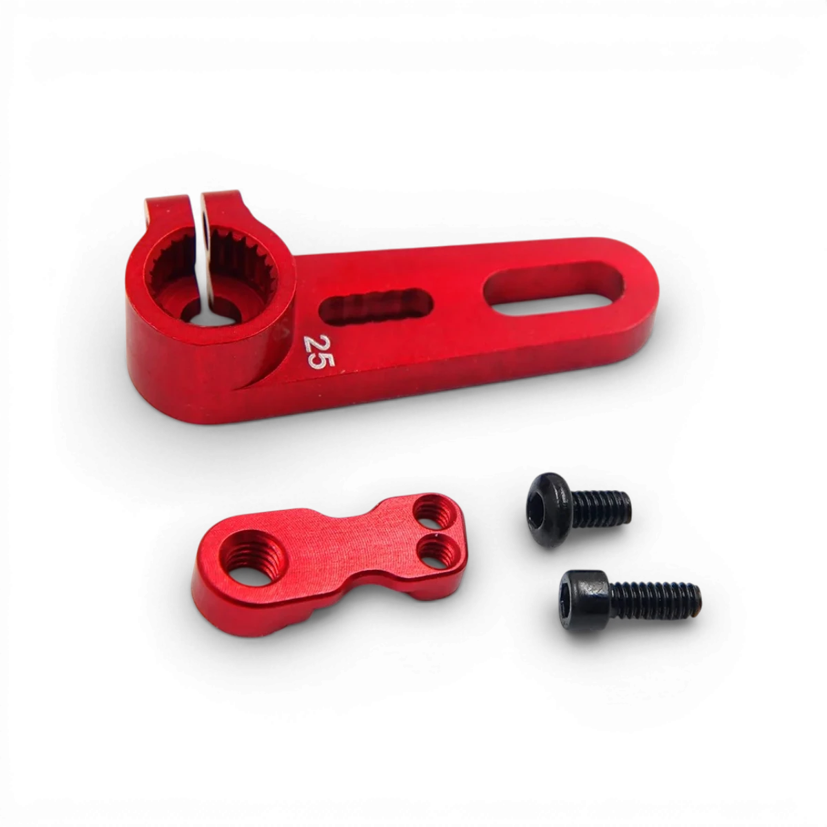 Palonnier en aluminium pour servo de 25T, réglable, de la marque Yeah Racing, pour modélisme RC.
