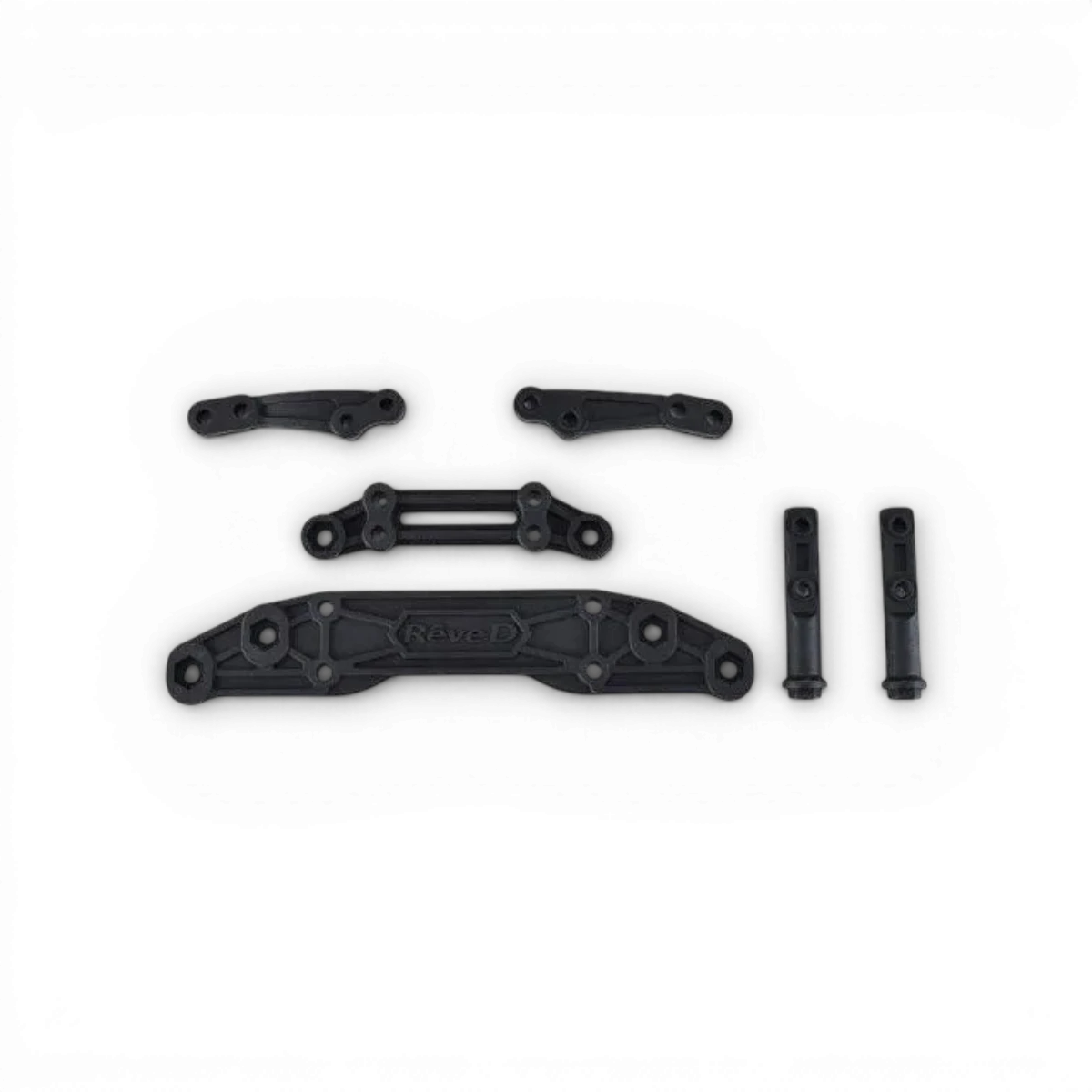Pare-choc et supports carrosseries RDX de Team Reve D, pièce auto robuste pour véhicule, visible en image.