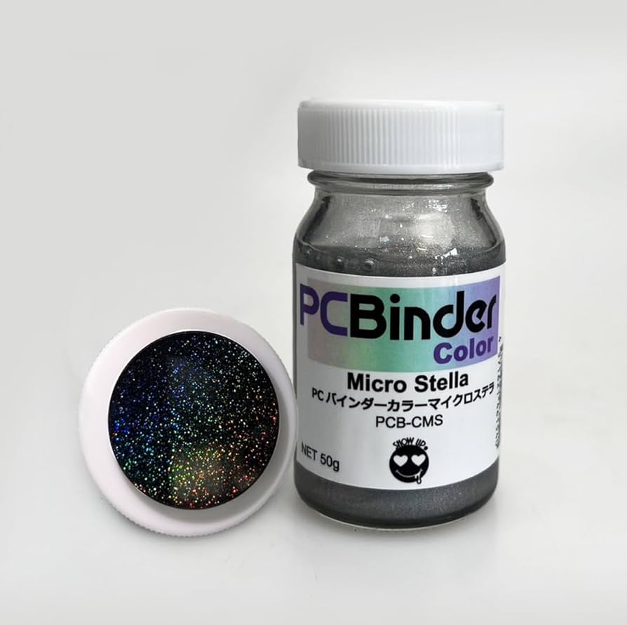 Peinture tout en un Micro Stella pour PCB et CMS, réalisée par Show UP, montrée sur une surface de circuit imprimé.