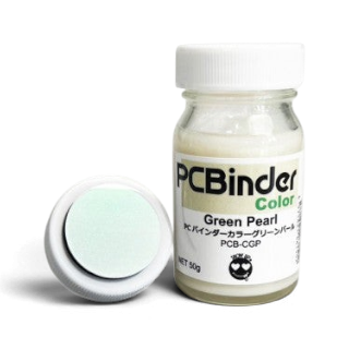 Bocal de peinture tout-en-un PCBinder Vert perle de la marque Show UP, idéal pour bricolage et décoration intérieure.