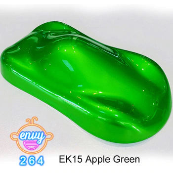 Peinture aérographe Show UP ENVY Vert pomme 50 g, tube de peinture pour aérographie avec couleur vert vif.