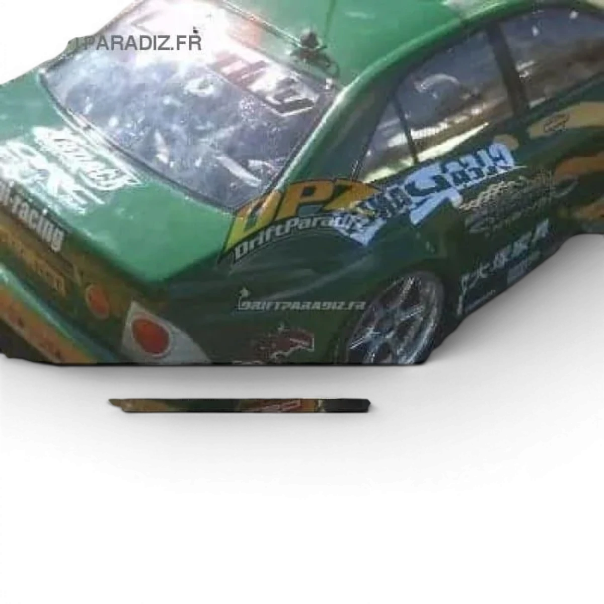 Peinture Lexan PS22 vert racing de Tamiya, peinture pour carrosseries de véhicules radiocommandés, vue en gros plan