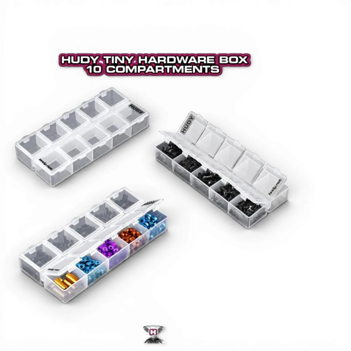 Petite boite de rangement 10 compartiments - HUDY - DriftParadiZ