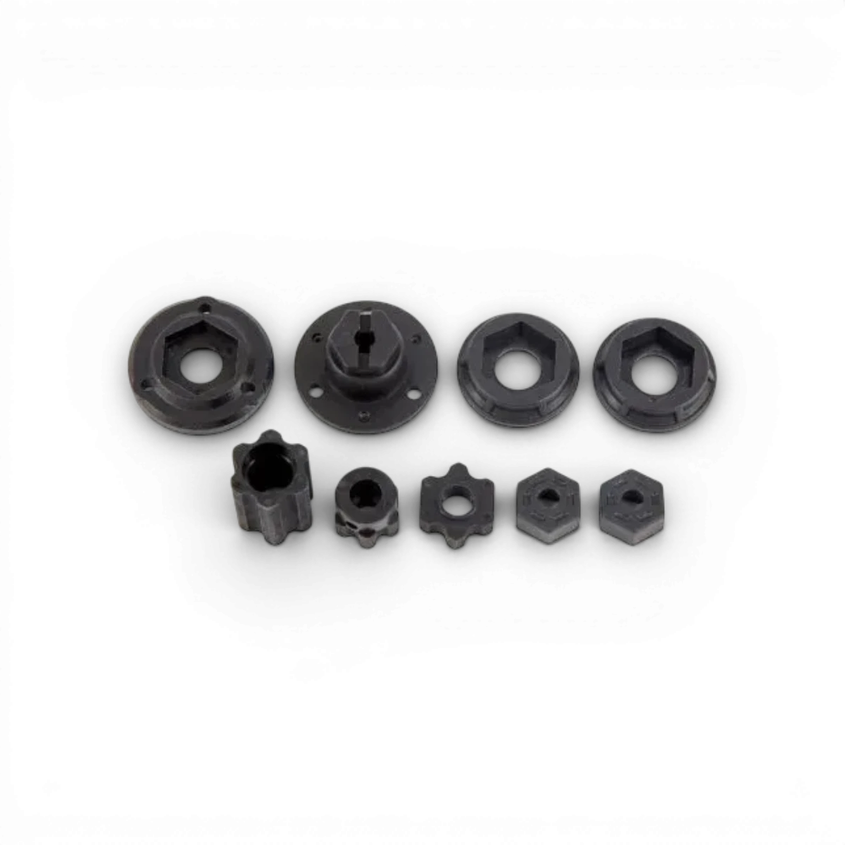 Pièces de rechange B LP-86 D'like, composants pour appareil électronique, en plastique noir avec détails techniques visibles.