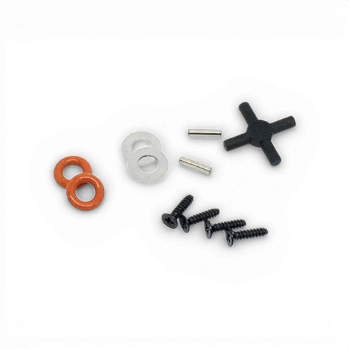Pièces de maintenance pour différentiel à engrenages GRK, marque SHIBATA, comprenant des composants détachés pour réparation.