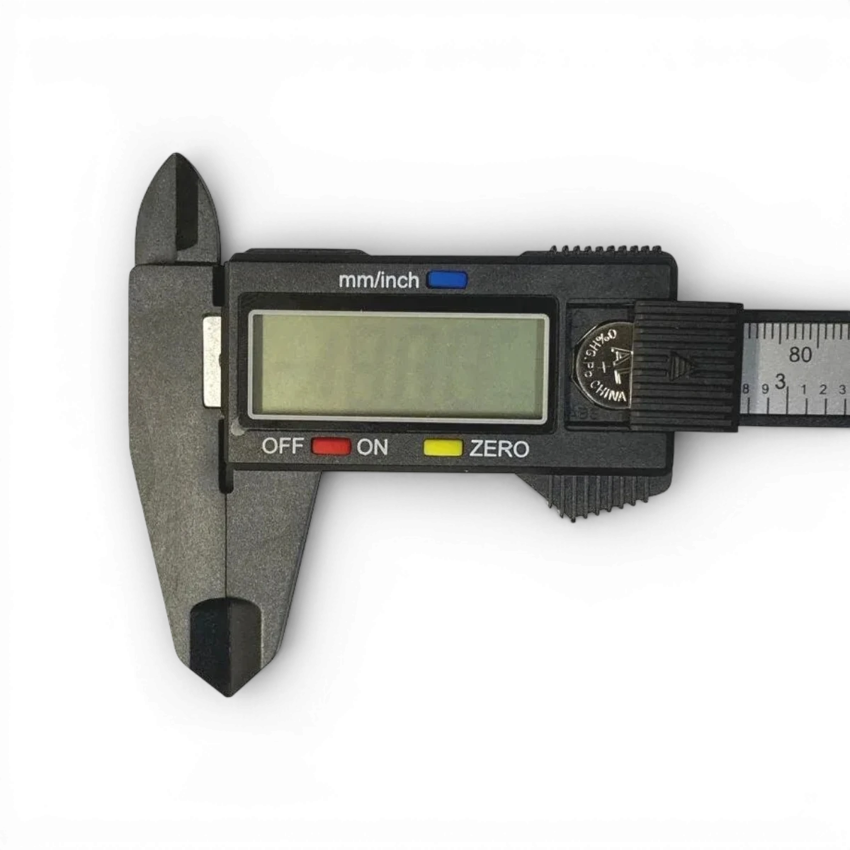 Pied à coulisse de précision Topline, outil de mesure avec échelle pour mesures exactes, en acier inoxydable.