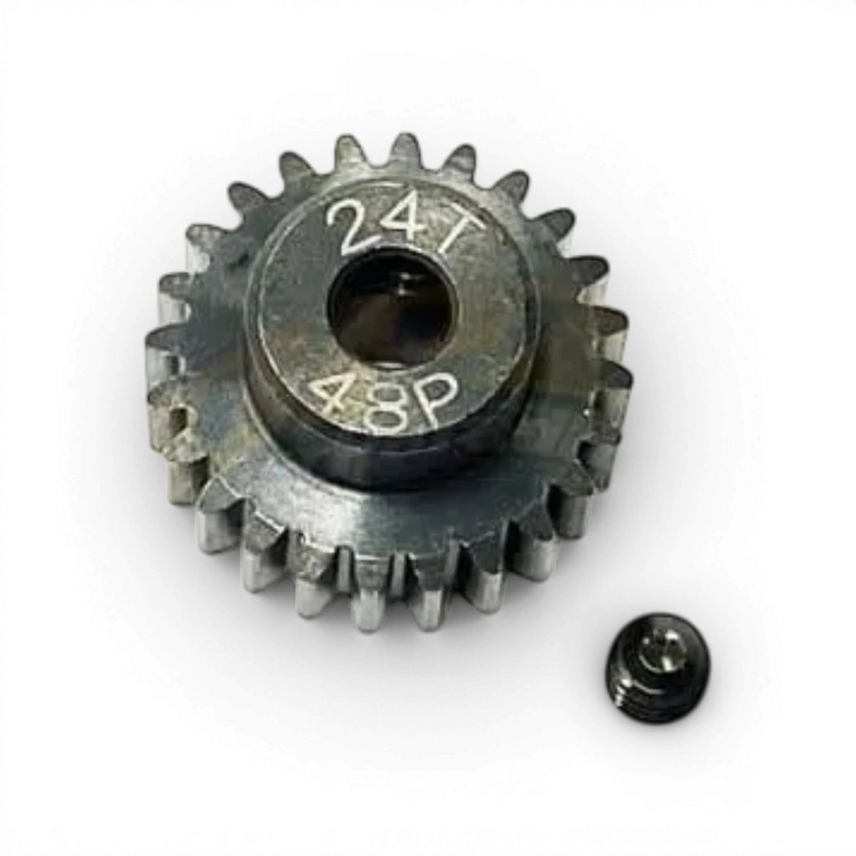 Pignon moteur 24 dents 48dp en acier trempé - Topline - DriftParadiZ