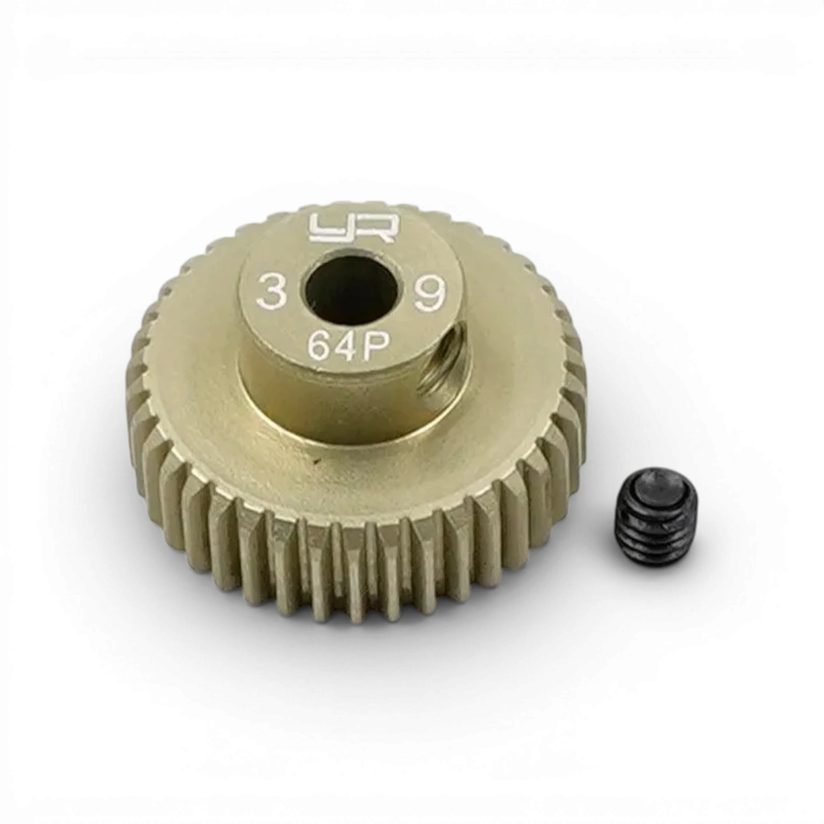 Pignon universel 1/10 Yeah Racing, 39 dents, 64dp pour voitures RC, pièce mécanique pour modélisme.