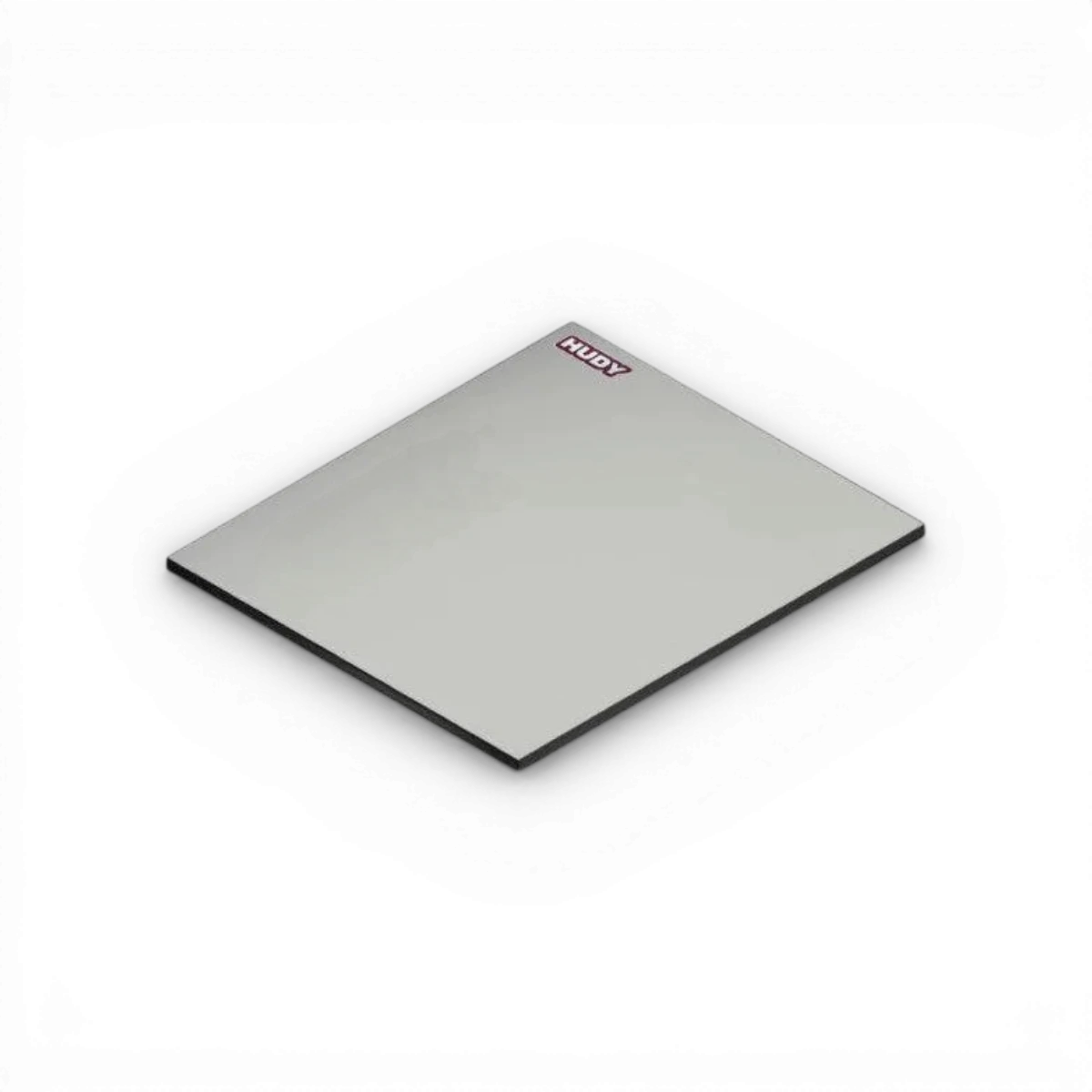 Planche de réglage 1/10 Hudy pour RC voiture, surface en caoutchouc, outil de précision pour ajustements précis.