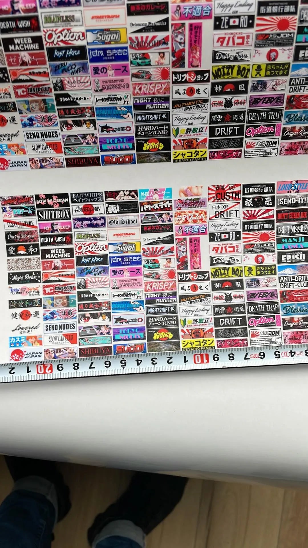 Planche slap stickers - 1 - BlackDrift - DriftParadiZ