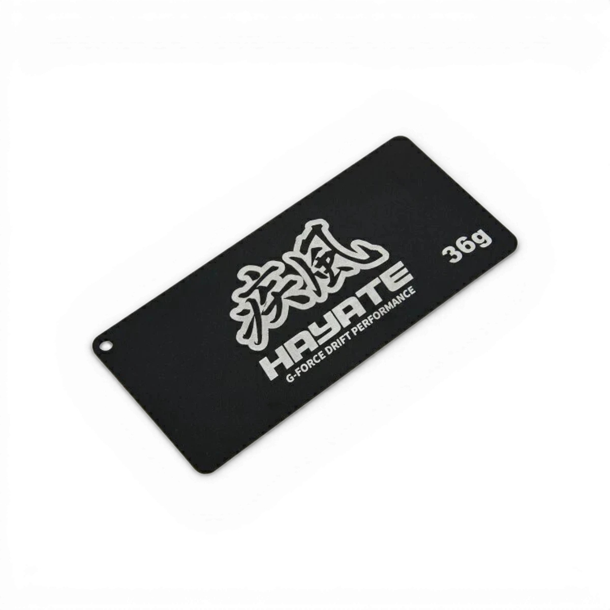 Plaque de lest G-Force GD105 Topline, pièce détachée pour drone, en métal avec fixation, vue de face.