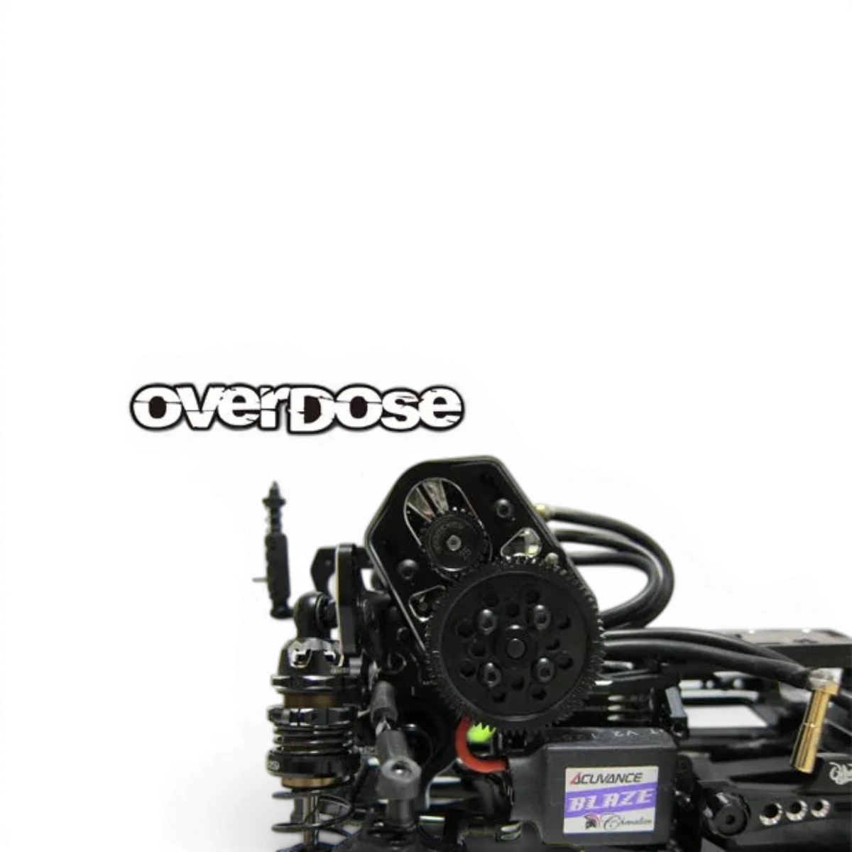 Plaque de moteur à montage haut (pour OD2877, OD3877-78) - OVERDOSE - DriftParadiZ
