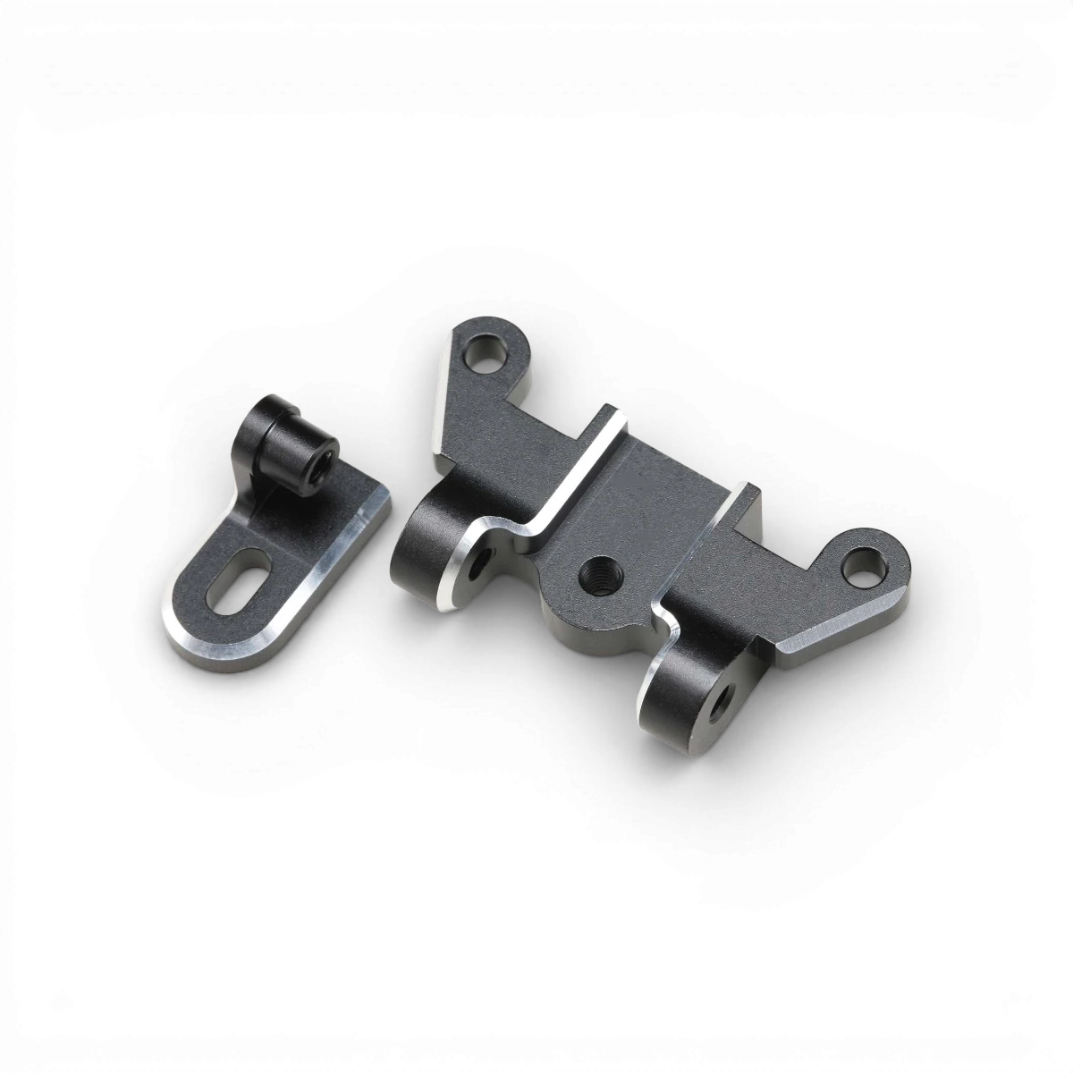 Plaque support arrière de la platine supérieure pour voiture RC Team Yokomo, pièce détachée durable et précise.