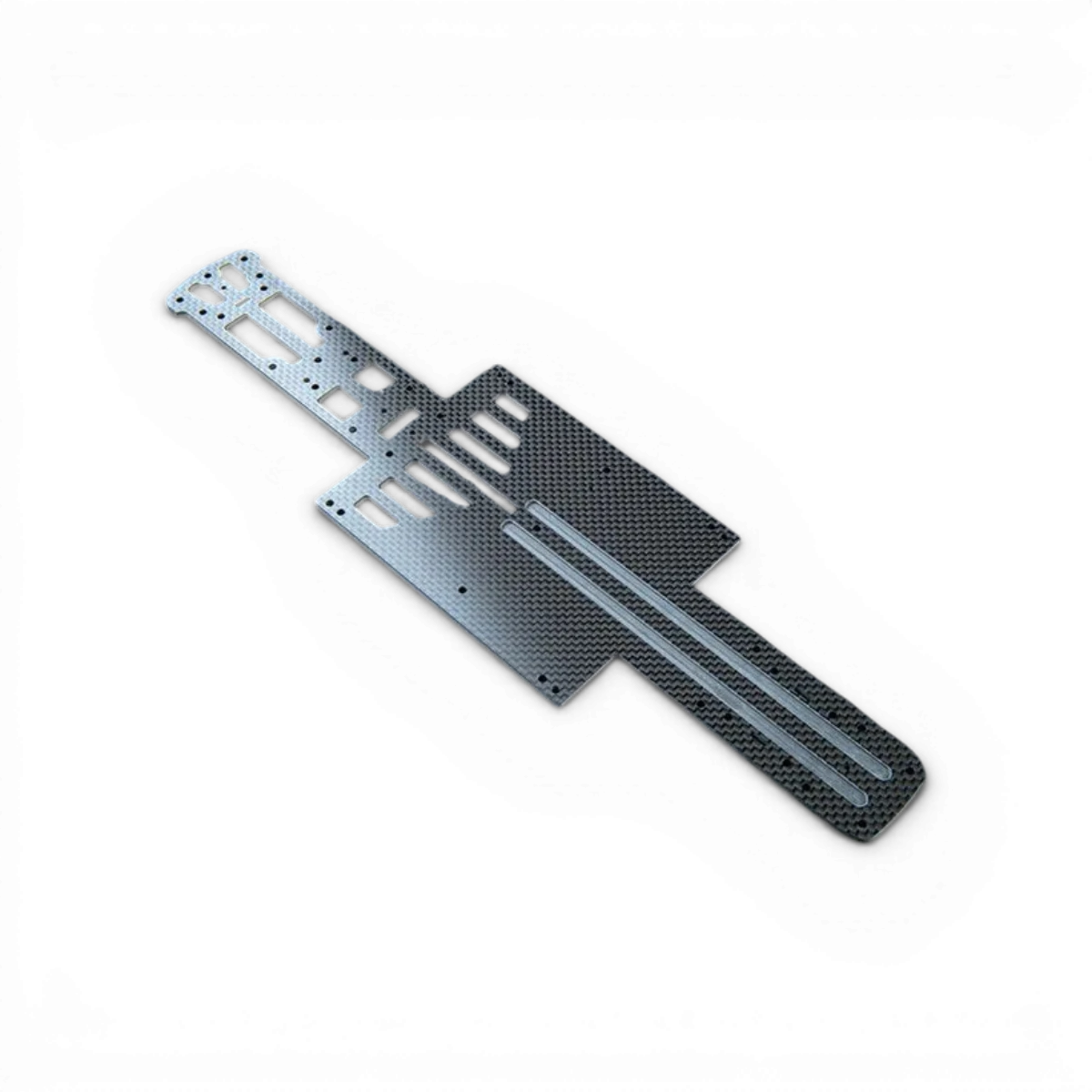 Plaque inférieure en carbone pour FRX, pièce détachée de Max Speed Technology, visible avec détails en fibre de carbone.