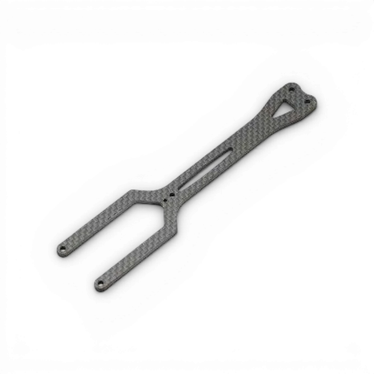Platine supérieure en carbone pour direction glissière, pièce détachée de la marque Team Yokomo, pour voiture de drift.