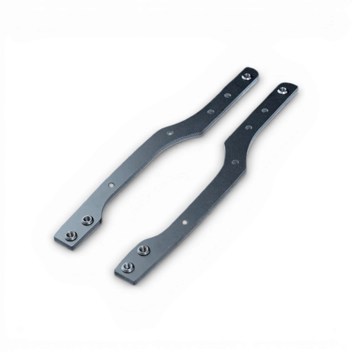 Platines supérieures en graphite pour RMX-M, pièce détachée de Max Speed Technology, visible avec détails en graphite.