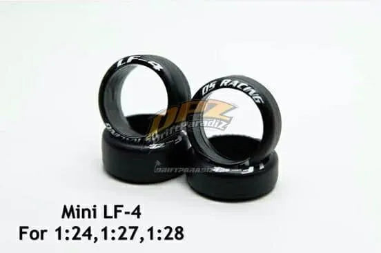 MiniZ LF-4 Tires - 8.5mm narrow (4pcs) - DS Racing - DriftParadiZ