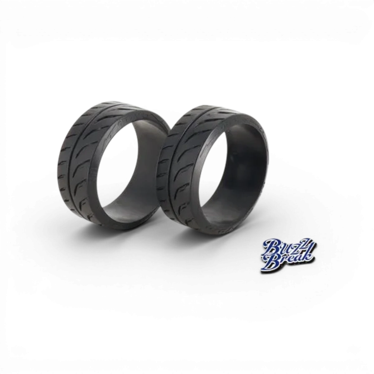 Pneus Toyo Tires Proxes R888R Drift 26mm sur roues BuzzBreak, pneu haute performance pour drift et conduite sportive.