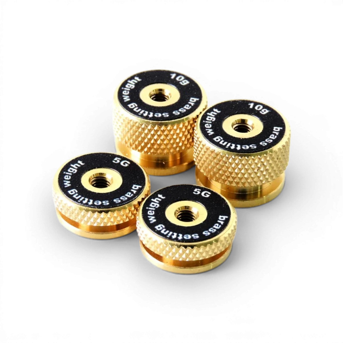 Poids de réglage en laiton Wrap-UP Next, 2×10 g et 2×5 g, pièces détachées pour équilibrage ou ajustement.