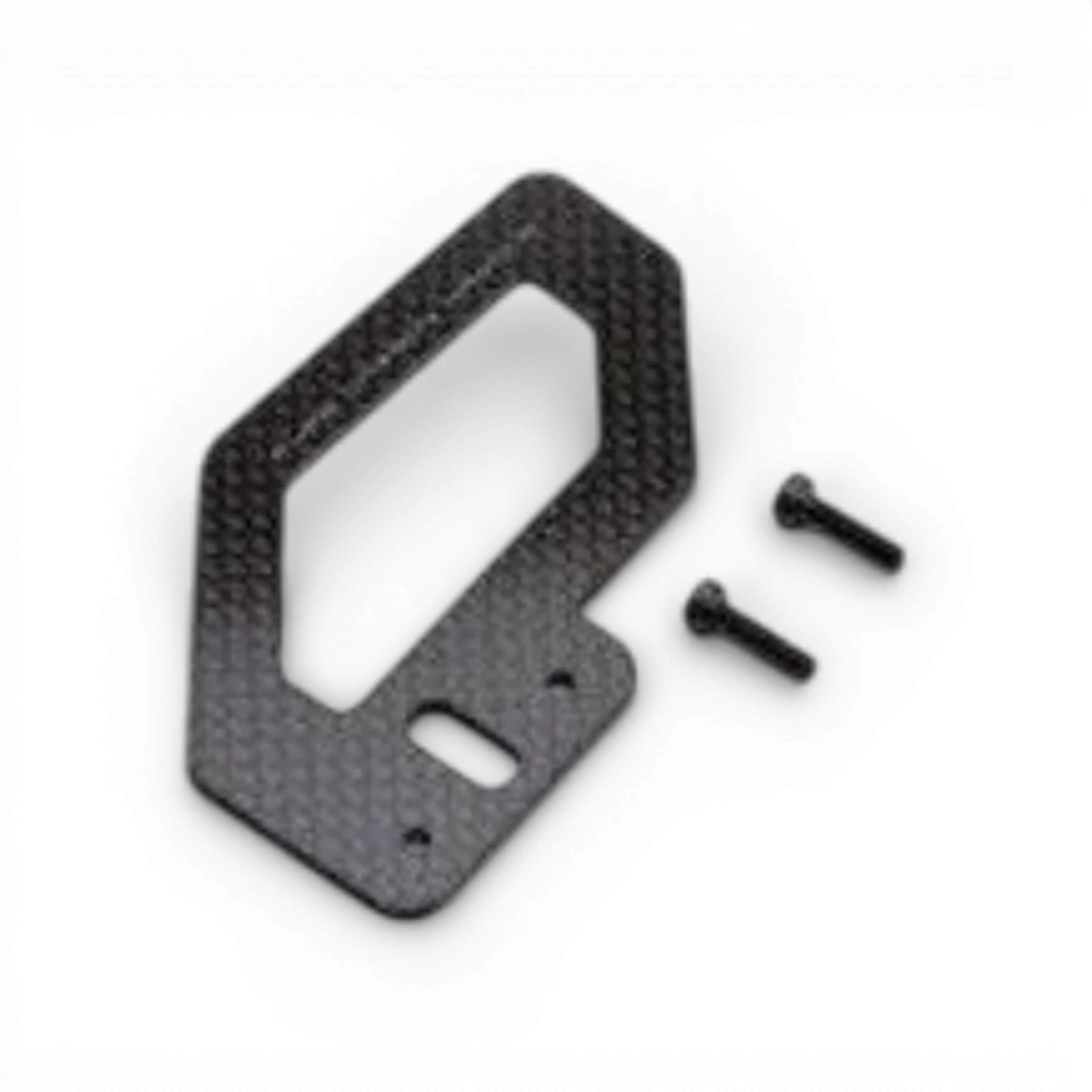Poignée en carbone pour modèle électronique 3PV/4PV de la marque Futaba, vue en gros plan avec détails de la texture.
