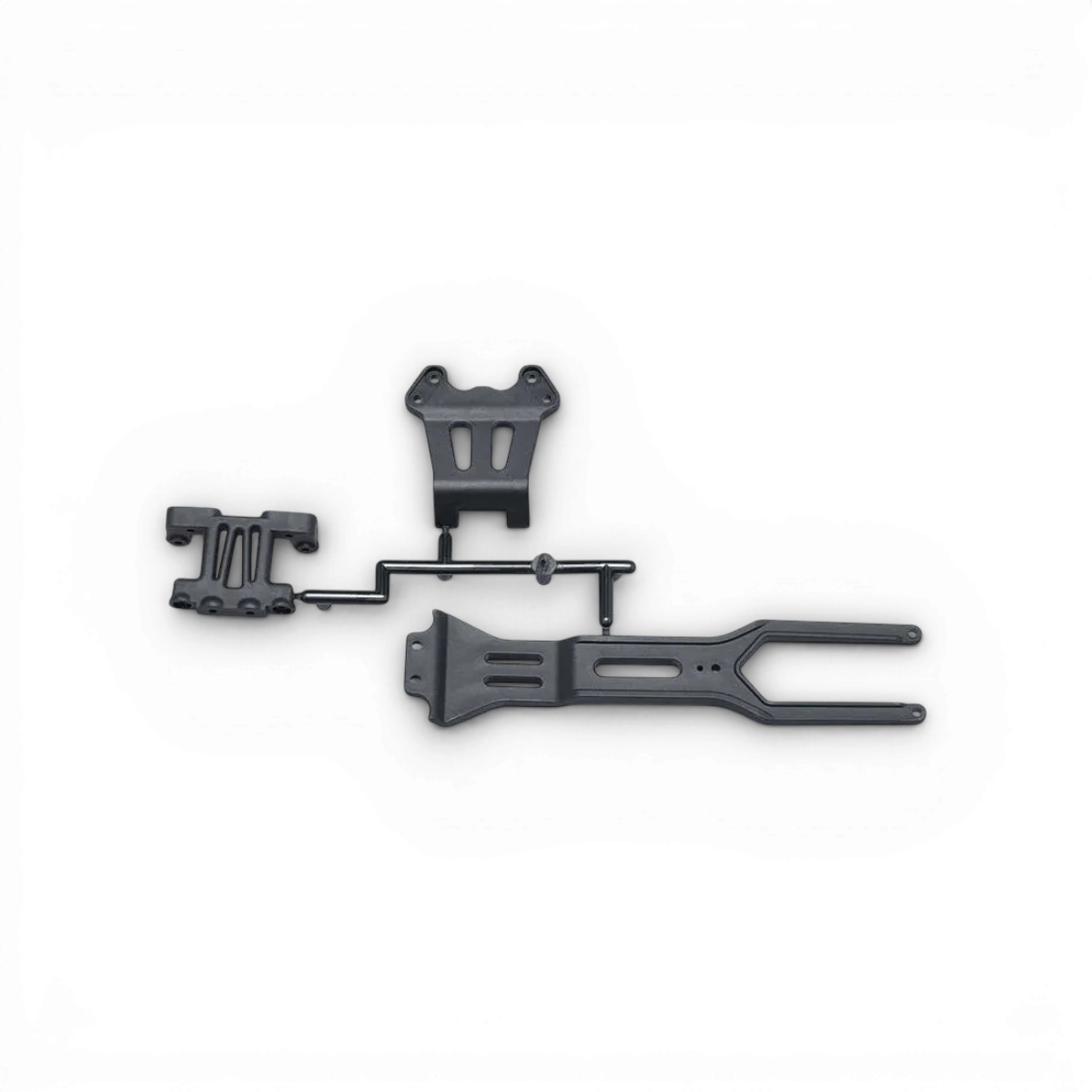Support pont supérieur et renfort arrière pour YD-2Z, pièce détachée de Team Yokomo pour voiture RC YD-2Z.
