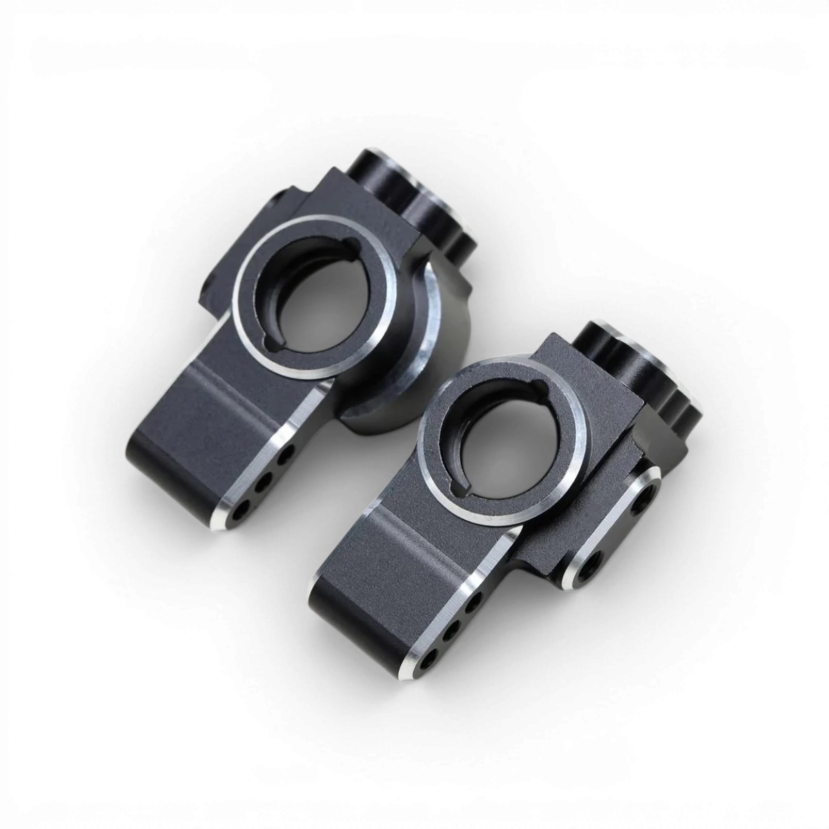 Porte-moyeux arrière en aluminium pour voiture RC Team Yokomo, pièce robuste et légère pour modèle de radiocommande.