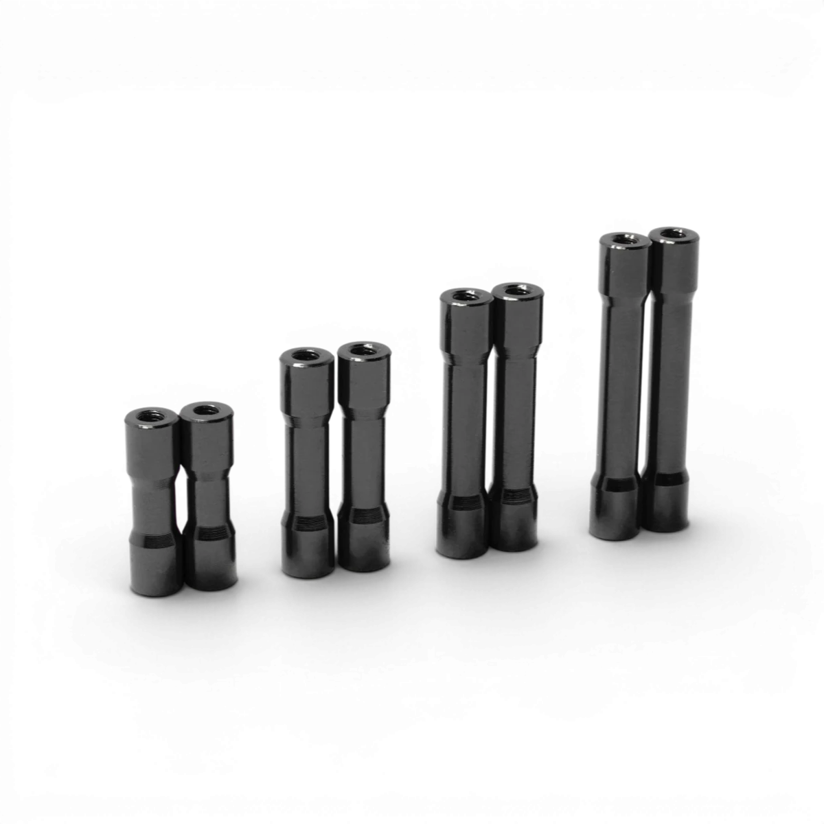 Poteau en aluminium M3 de 25mm de la marque Wrap-UP Next, avec finition élégante et robuste pour installation extérieure.