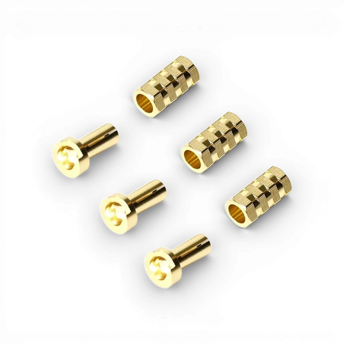 Prises moteur 3,5 mm mâles et femelles pour électronique, marque OMG, connecteurs pour circuits et projets électroniques.