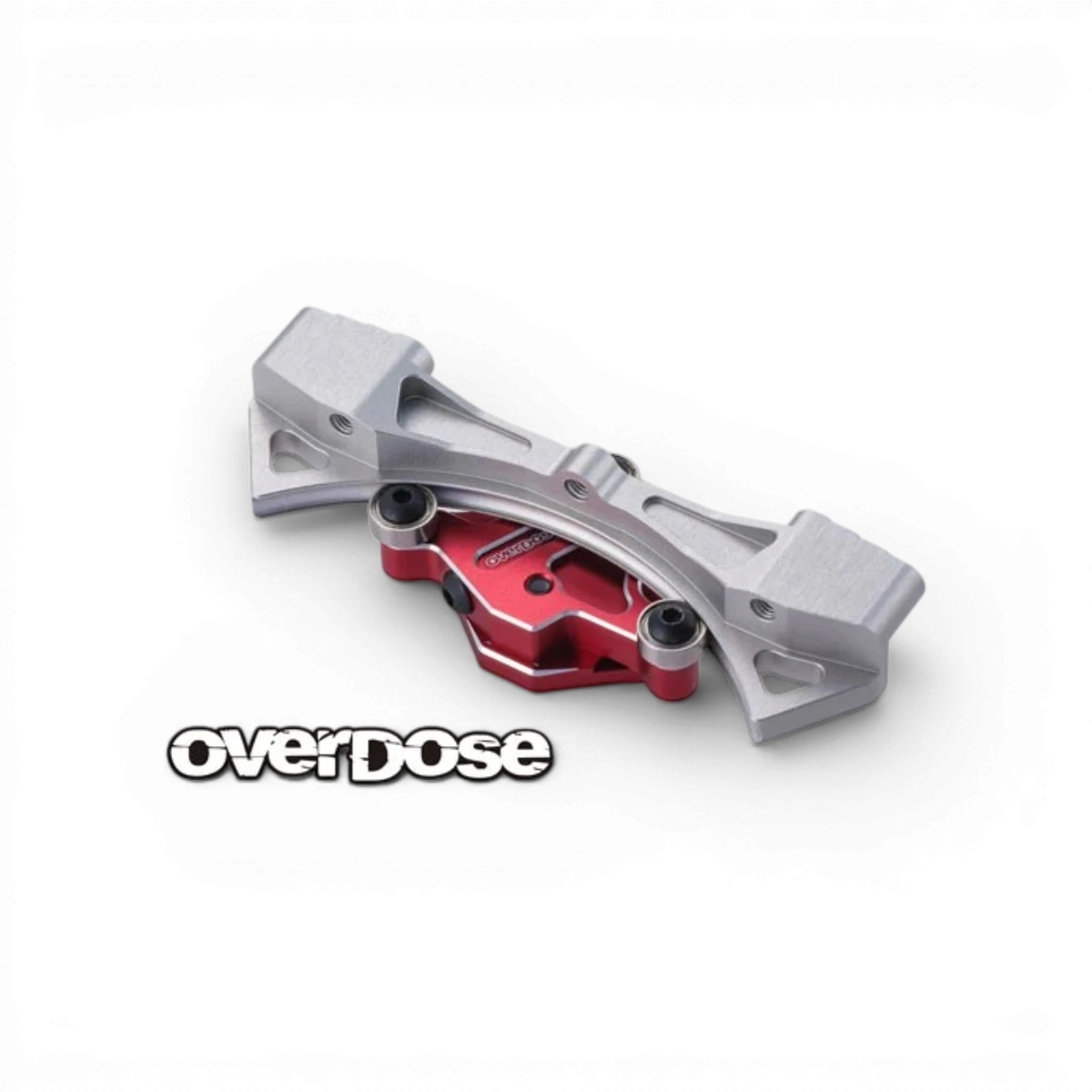 Pièces détachées Overdose, rack de direction glissière en aluminium Type-3, violet, pour vélo ou moto.