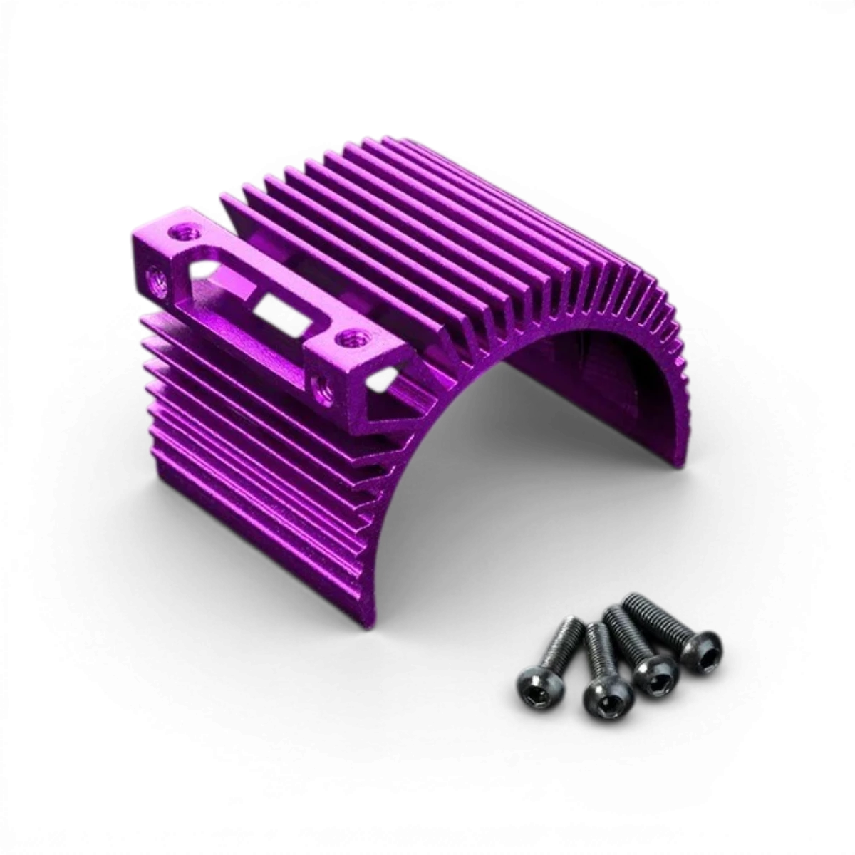 Radiateur en aluminium pour moteur 540 universel violet, marque Max Speed Technology, pièce électronique pour véhicules.