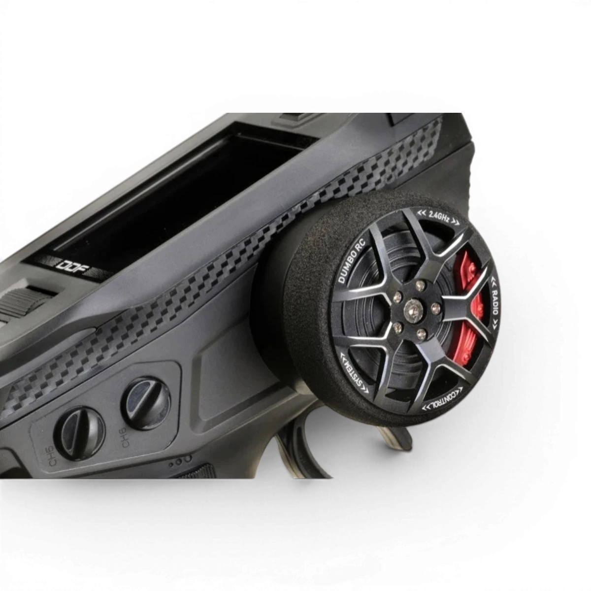 Radio 10 voies Absima CR10P 2.4GHz avec récepteur, contrôleur électronique pour modèle réduit ou drone.