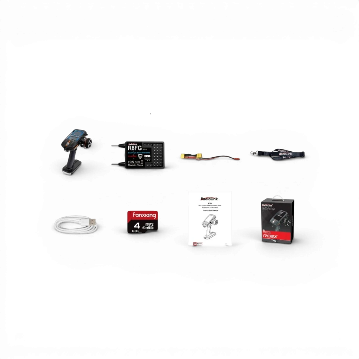 Radio a 8 canali + ricevitori + borsa - Radiolink