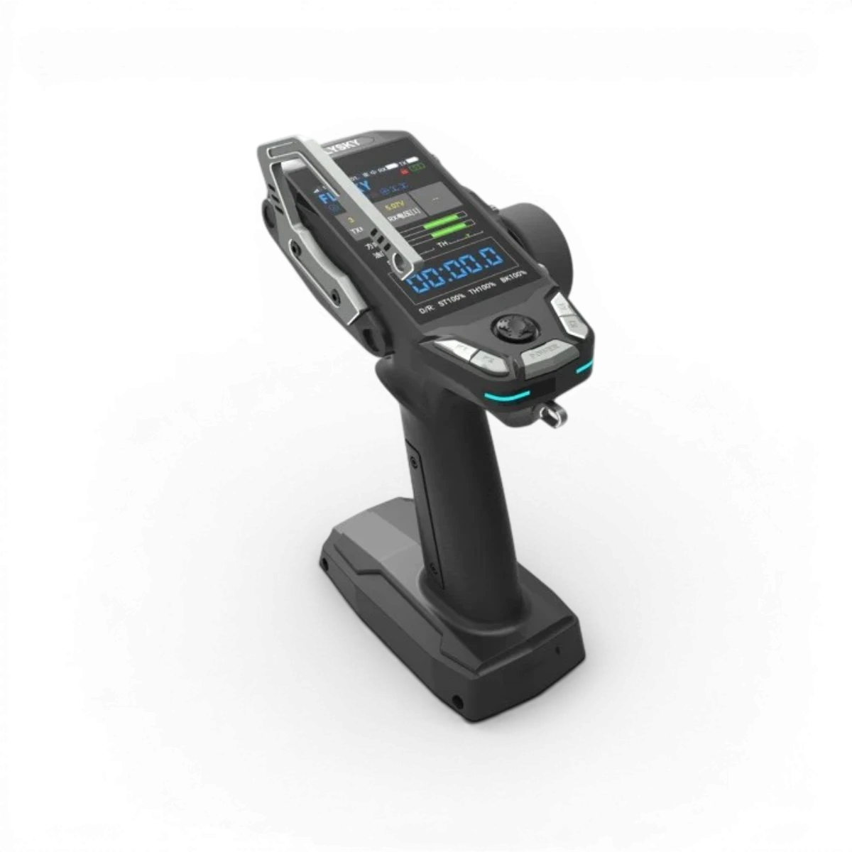 Radio Flysky FS-G11P Exclusive Absima, appareil électronique de contrôle à distance avec boutons et écran.