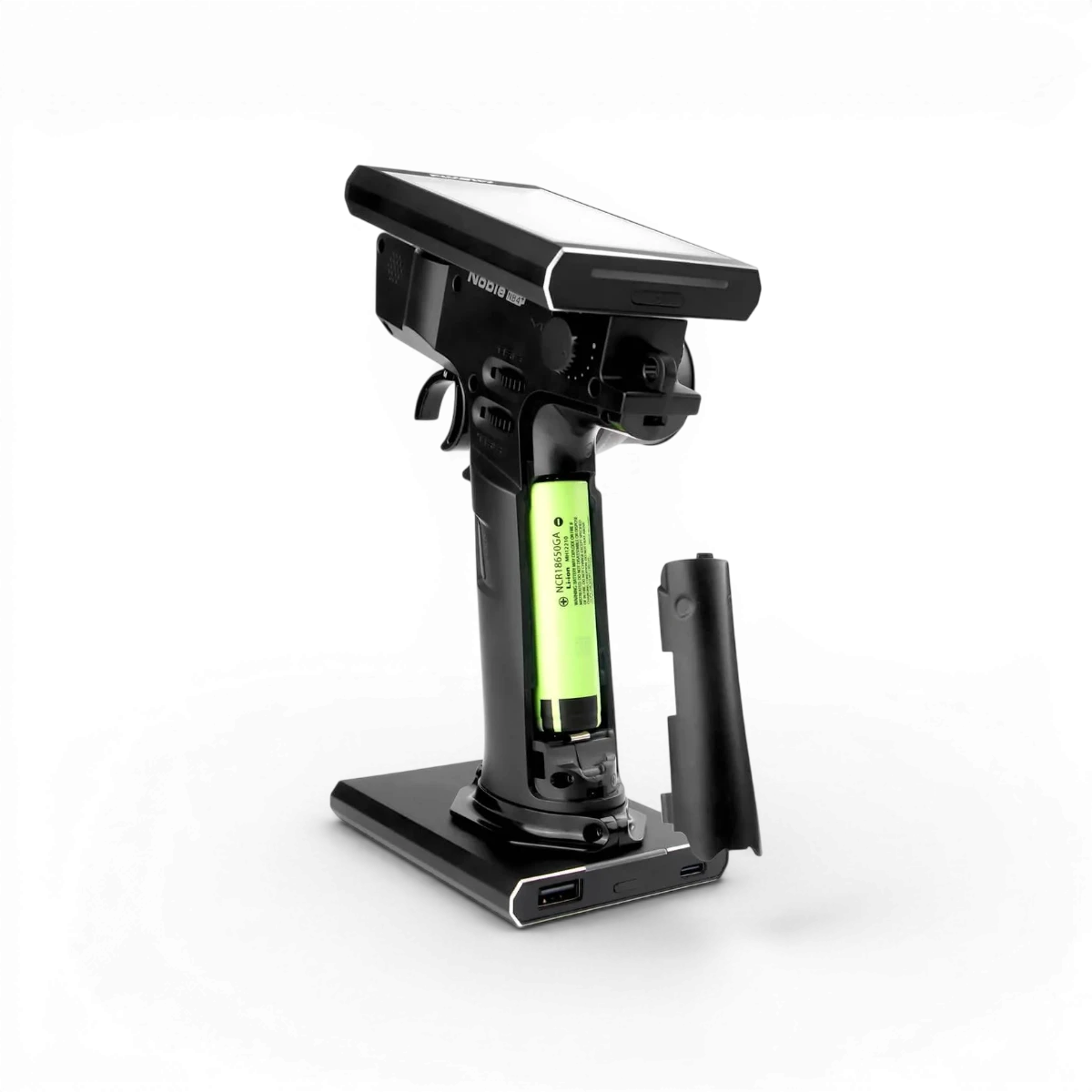 Radio Flysky Noble NB4+ avec un récepteur FS002P, électronique de contrôle pour radiocommande.
