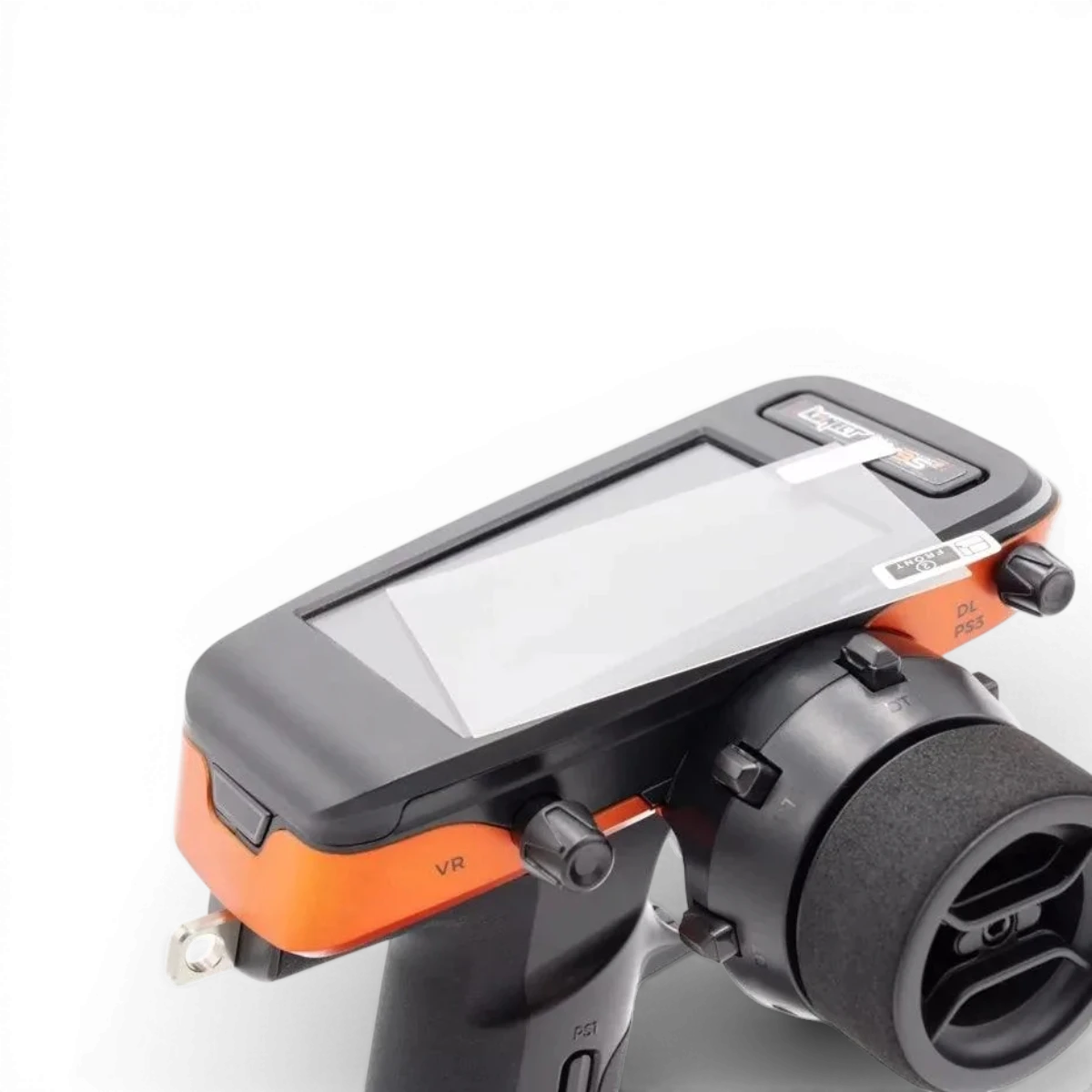 Radio X9S 9 voies avec récepteur Konect, appareil électronique avec écran et commandes, vue de face.