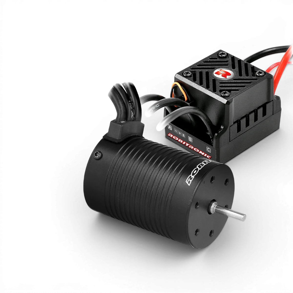 Combo brushless Razer Ten G2 Robitronic avec moteur 3000kV, contrôleur 50A, pour voitures électriques de modélisme.