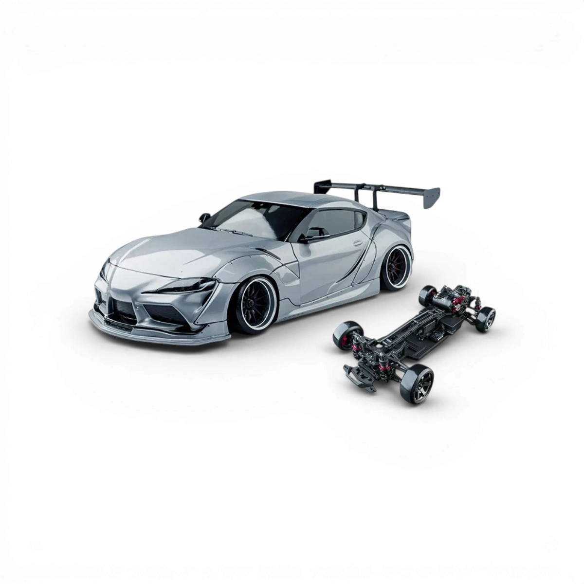 Voiture RC Drift Max Speed Technology RMX 4 RTR A90RB, brushless sensored, prête à rouler, vue de côté avec pneus et détails.