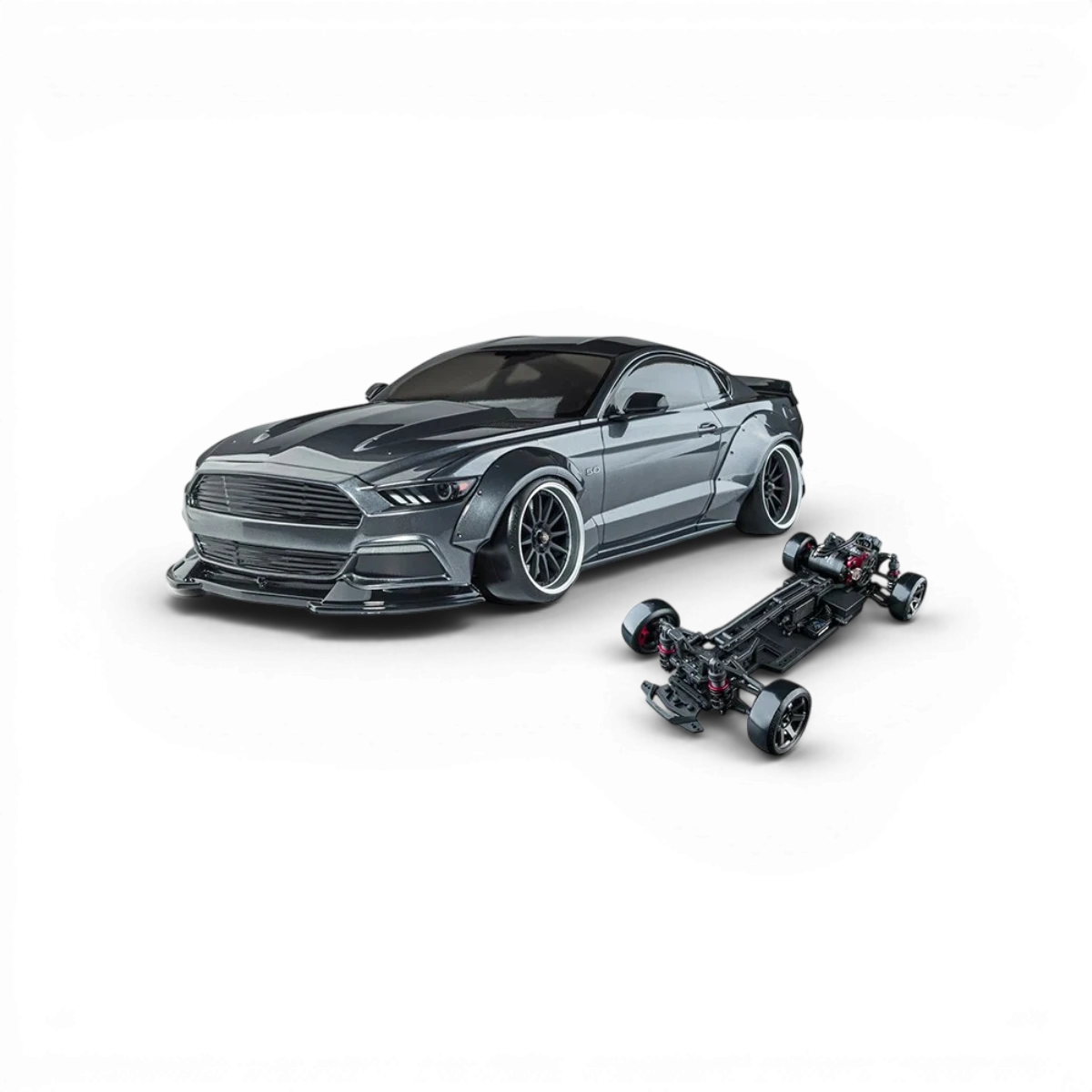 Voiture RC Drift Max Speed Technology RMX 4 RTR LBMT, brushless sensored, prête à rouler, vue de côté sur fond blanc.
