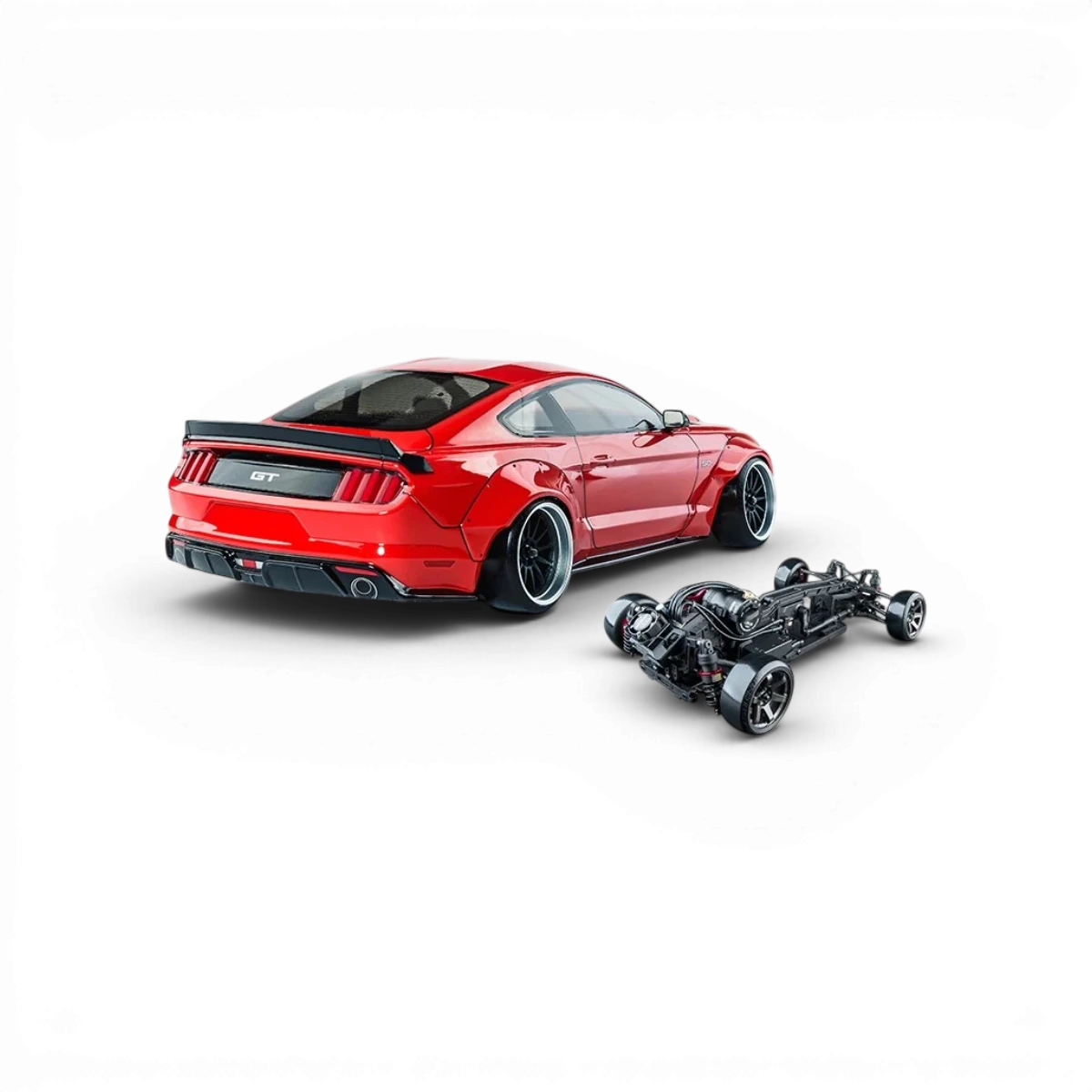 Voiture RC Drift Max Speed Technology RMX 4 RTR LBMT, brushless sensored, prête à rouler, vue de côté avec pneus larges et design sportif