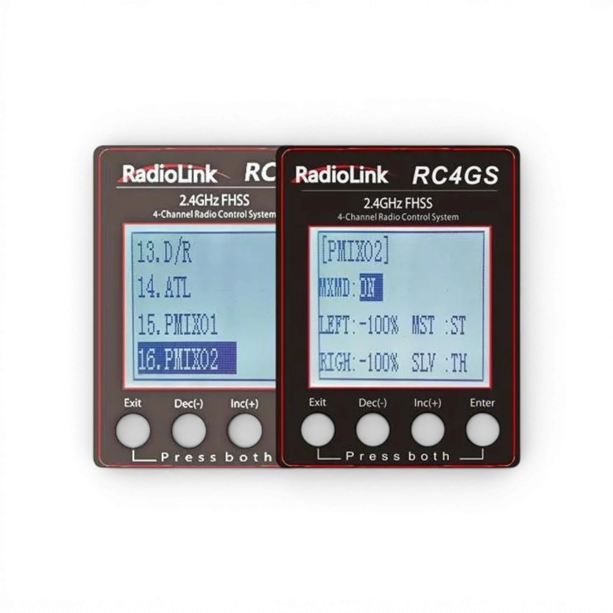 RC4GS V3 4ch + récepteur R6FG avec gyro intégré - Radiolink - DriftParadiZ