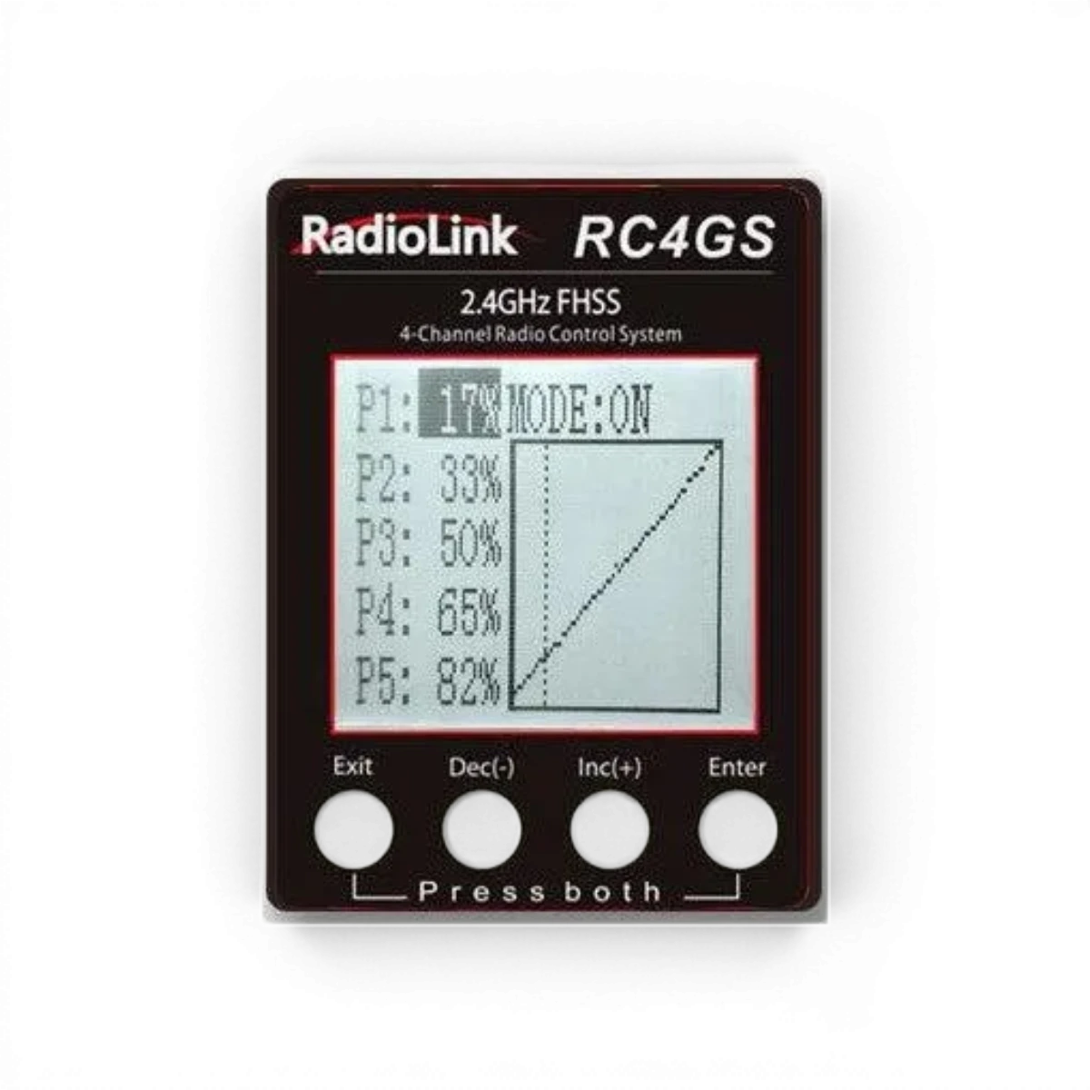 RC4GS V3 4ch + récepteur R6FG avec gyro intégré - Radiolink - DriftParadiZ
