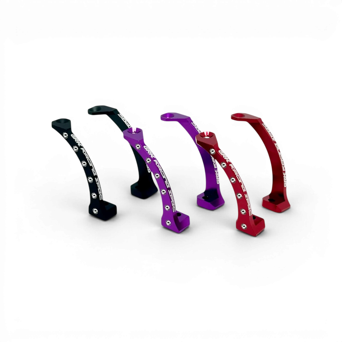 Renfort de châssis avant GRK5 Ver.2 de SHIBATA, pièce détachée violette pour réparation de véhicule.