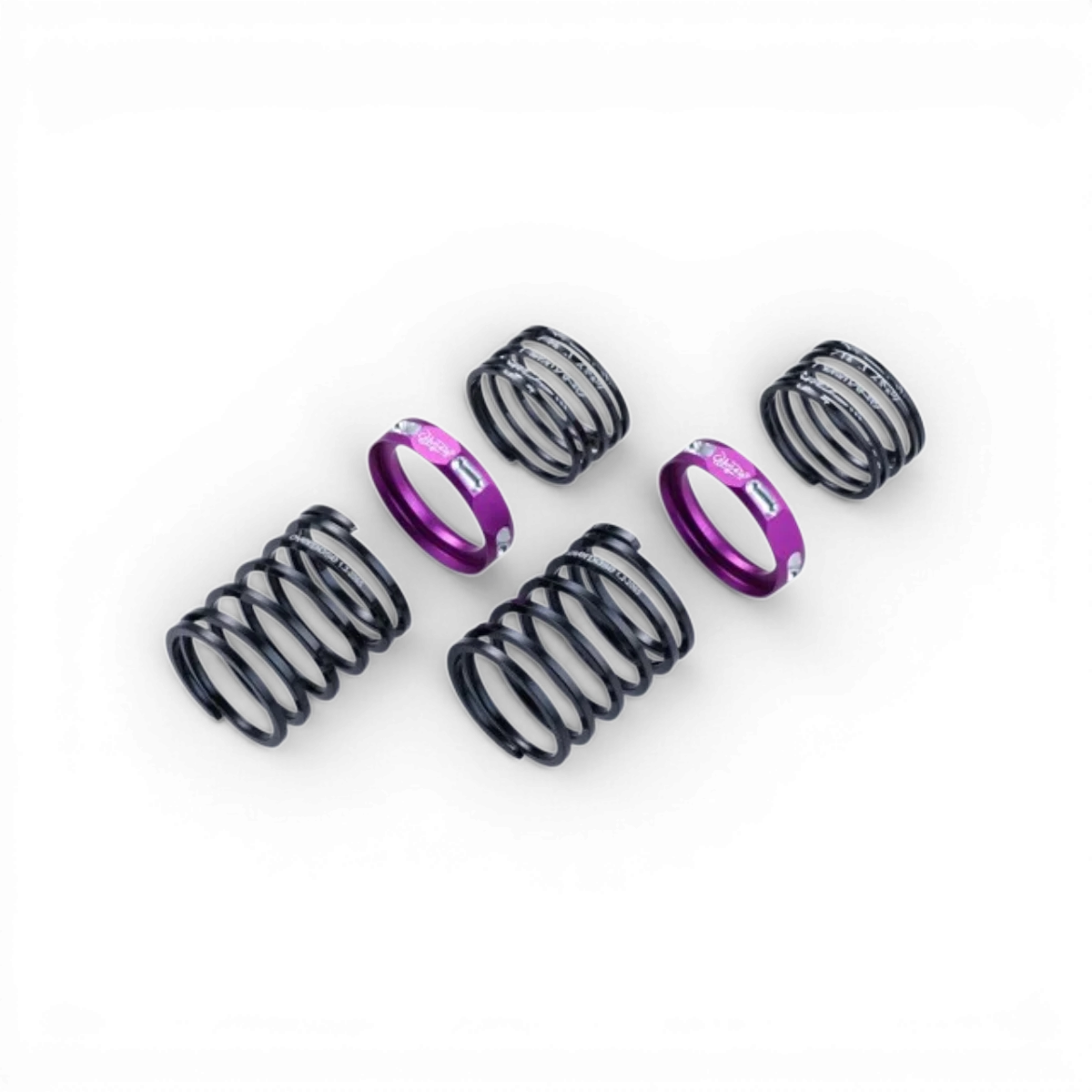 Ressorts drift double 4Edge Overdose, 7.0 tours avec helper, pièces détachées pour véhicules de drift, 20 mm de longueur.