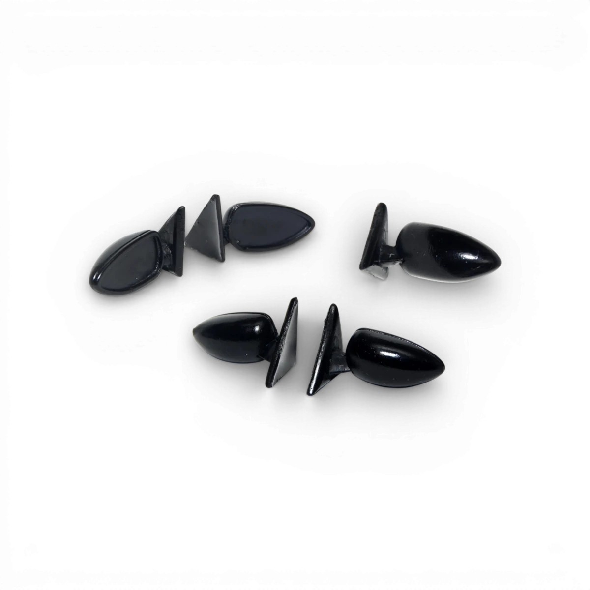 Rétroviseurs style 8 pour personnalisation de véhicules RC, marque Src Sideways RC, vue de côté avec design distinctif